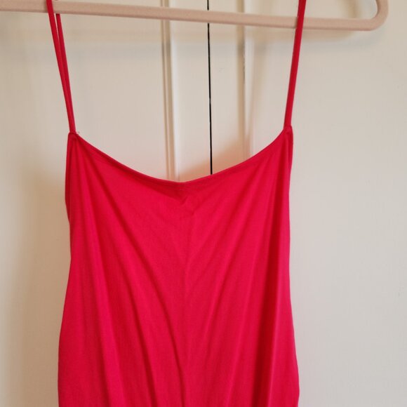 Reformation Hot Pink Bodycon Dress - Medium - Picture 2 of 6